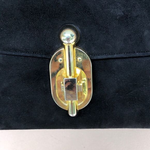 Vintage suede bag - Picture 2 of 8